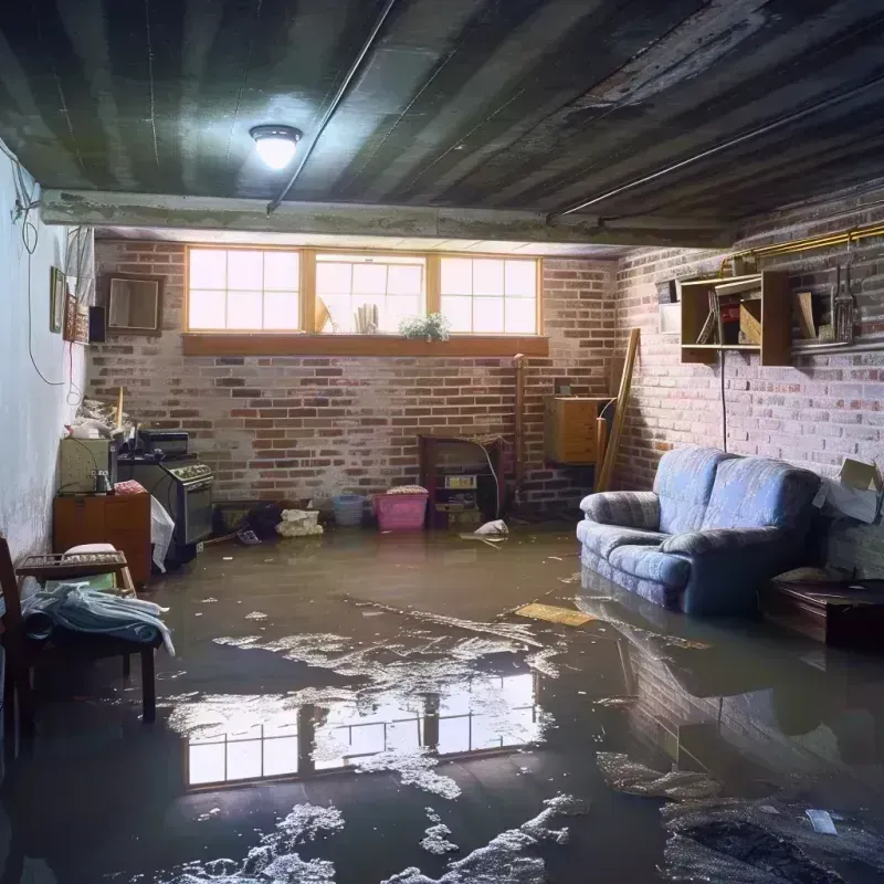 Flooded Basement Cleanup in Chatmoss, VA